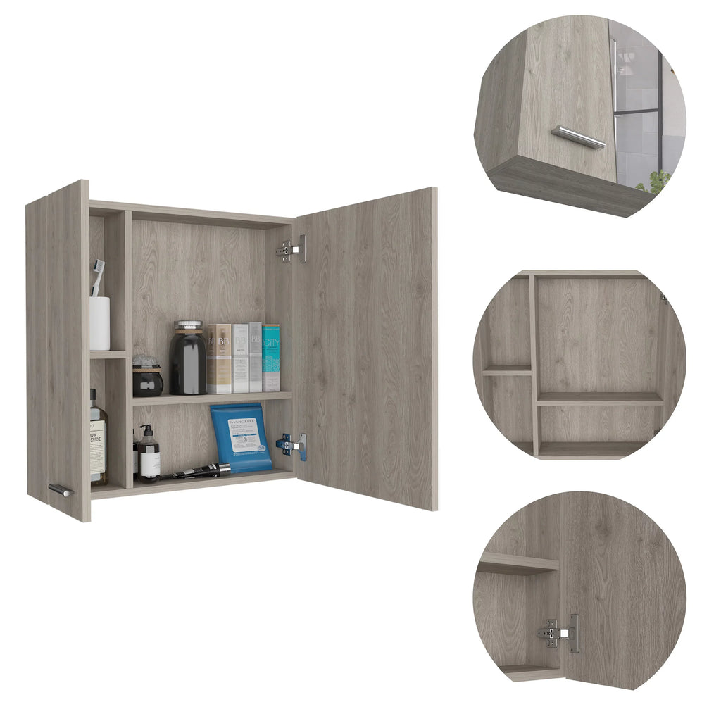 Elegant 4-Shelf Medicine Cabinet | Ample Storage