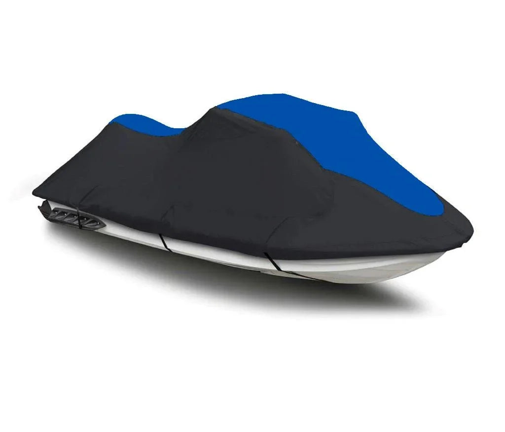 Dark / BLUE HEAVY-DUTY Cover Compatible for KAWASAKI 900 STX 1997 1998 1999 2000 2001 2002 2003 2004 2005 2006 Jet Ski Watercraft Cover