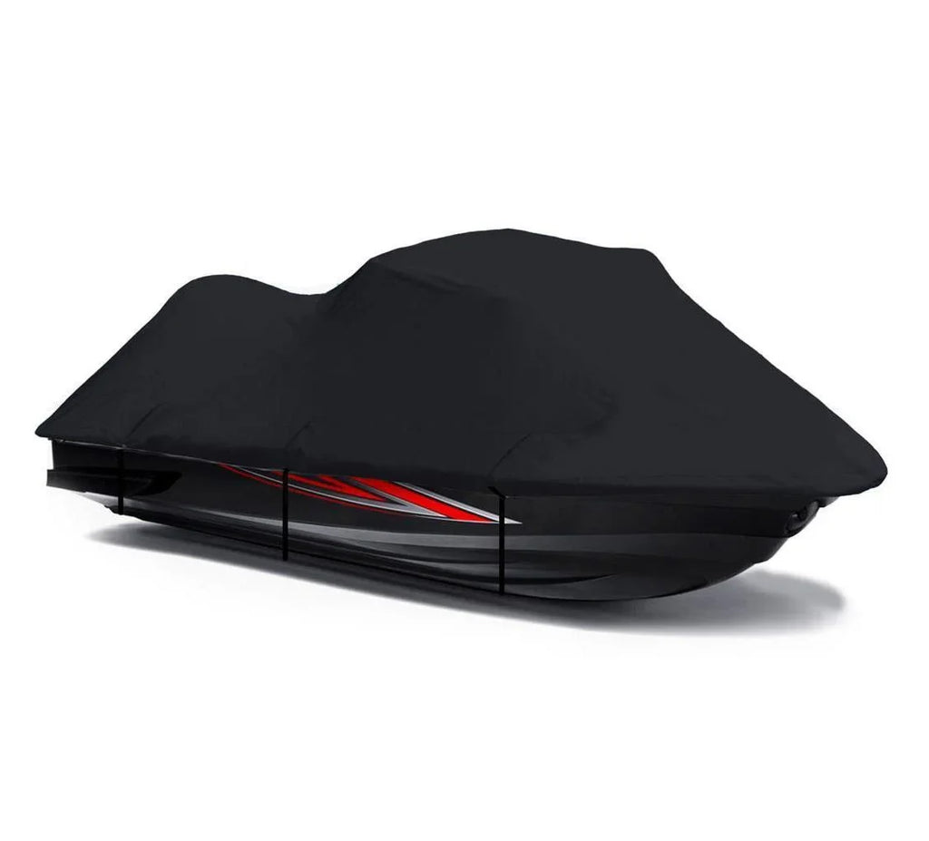 Charcoal 600 DENIER JetSki Cover Compatible for YAMAHA JET SKI XLT 1200 2001 2002 2003 2004 2005 / 800 2002 2003 2004 PWC Cover