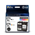 FACMS 275XL 276XL 275 Ink Replacement for Canon Printer Ink 275 276 Combo Pack PG-275 CL-276 Compatible with Canon PIXMA TR4720 TR4722 TS3522 TS3520 TS3500 Printer(1 Midnight Tri-Color)