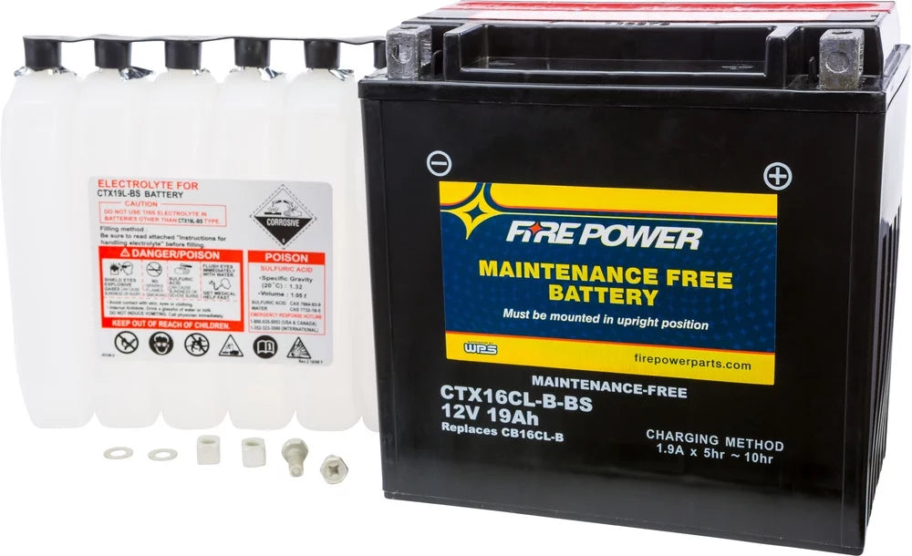 Fire Power Maintenance Free Battery Compatible With Yamaha FX SHO (FX/FA1800) 2008-2015