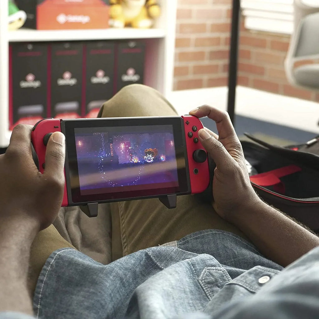Satisfye ZenGrip Pro Gen 3 OLED Elite Bundle, Accessories Compatible with Switch - The Bundle includes: Grip, Elite Case and a Low Profile USB C-C Cable. BONUS: 2 Thumbsticks+1 JoyCon Rail