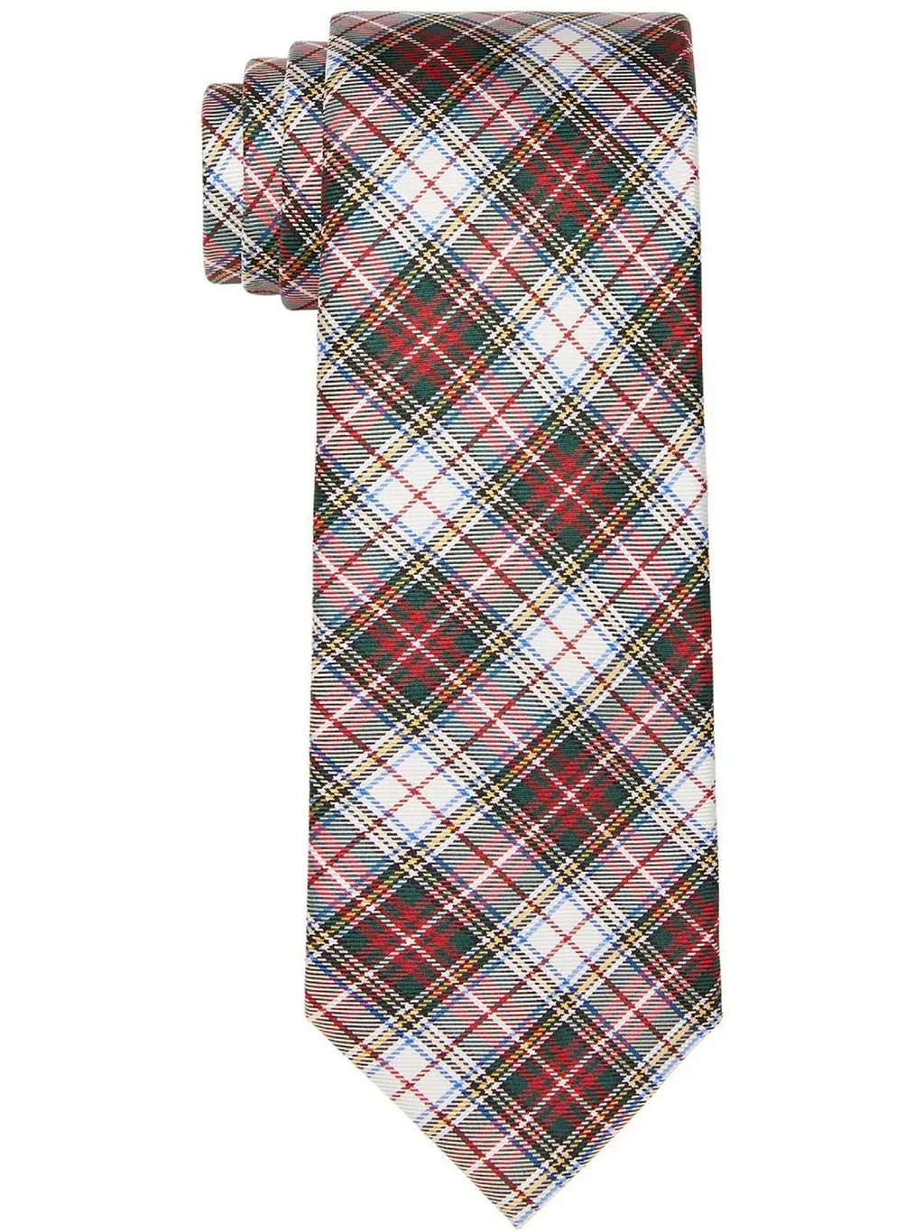 Tommy Hilfiger Mens Silk Plaid Neck Tie