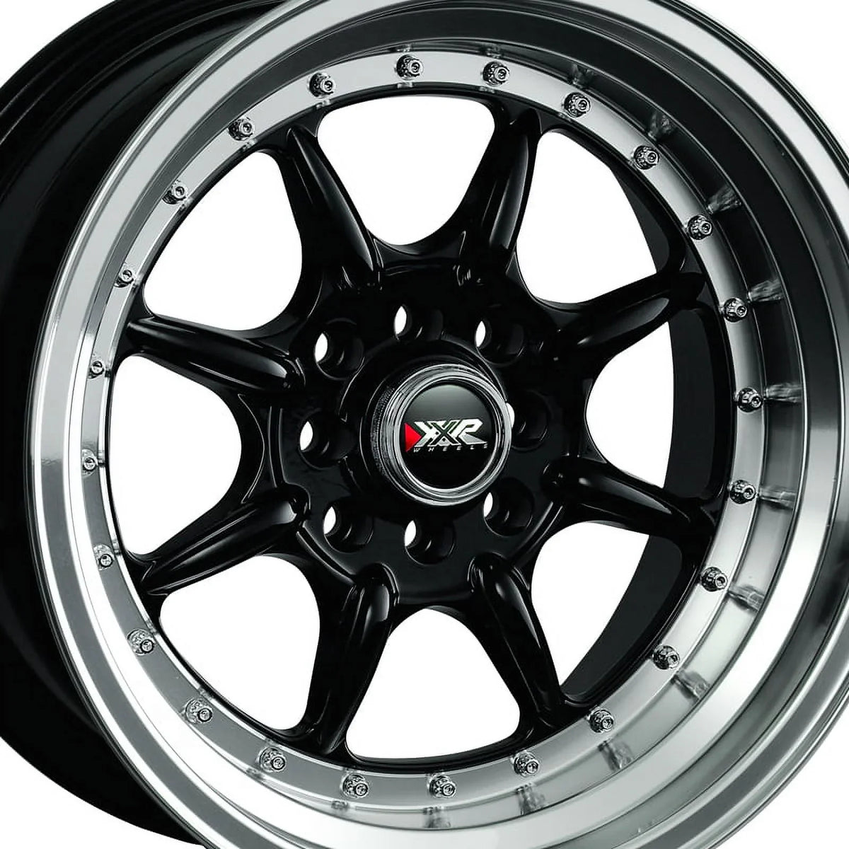 XXR 2 16 Midnight Wheel / Rim 4x100 & 4x4.5 with a 20mm Offset and a 73.1 Hub Bore.