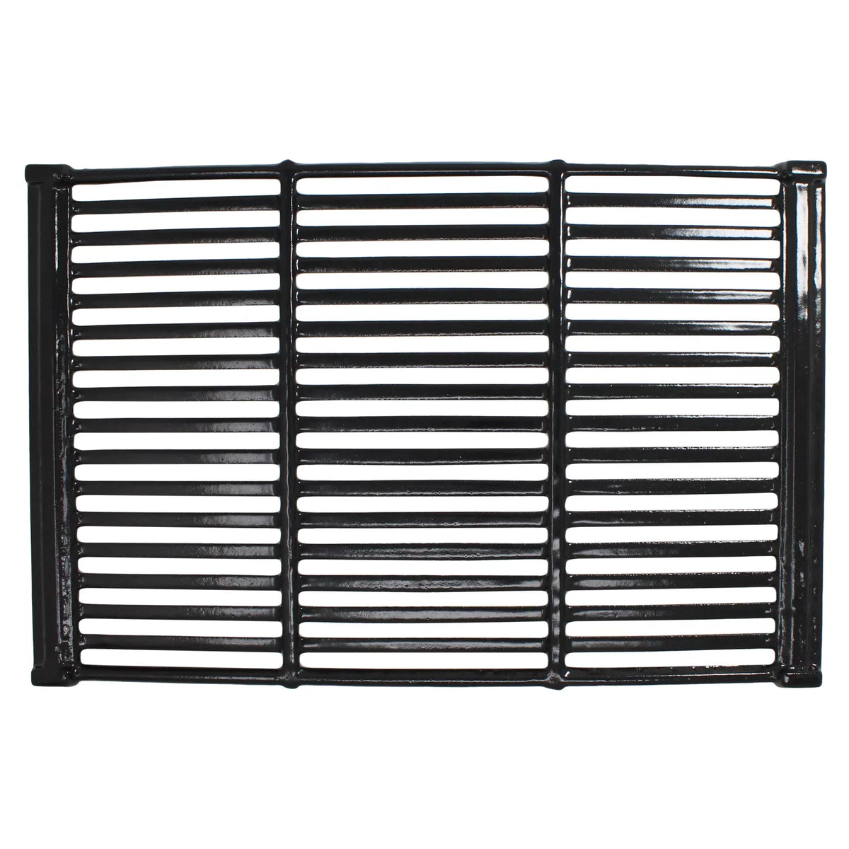 2 BBQ Grill Cooking Grates & 3 Heat Shield Plate Tent Replacement Parts for Charmglow 810-6320-B - Compatible Barbeque Porcelain Enameled Cast Iron Grid 19" & Flame Tamer, Flavorizer Bar