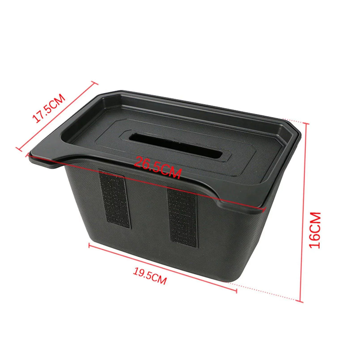 under Seat Storage Box Bin for Easy to Install Car Accessories Dark