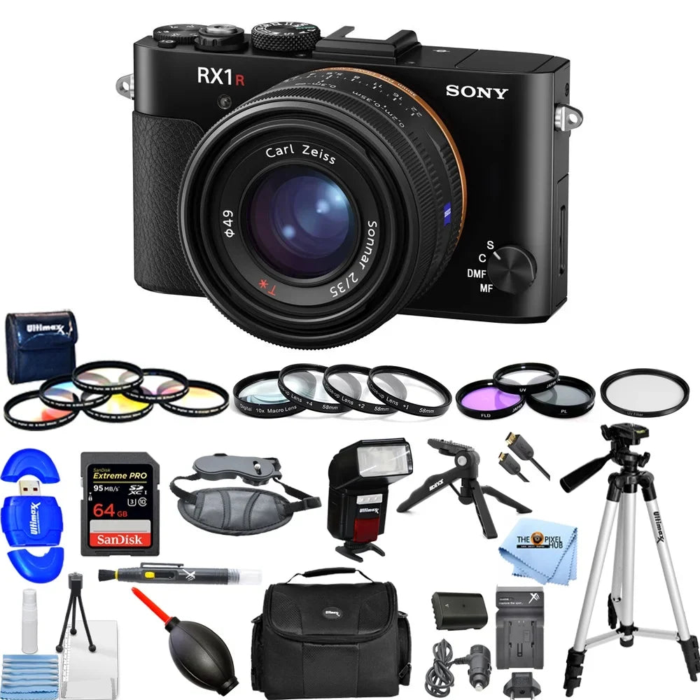 Sony Cyber-shot DSC-RX1R II 42MP Digital Camera #DSCRX1RM2/B Mega Bundle