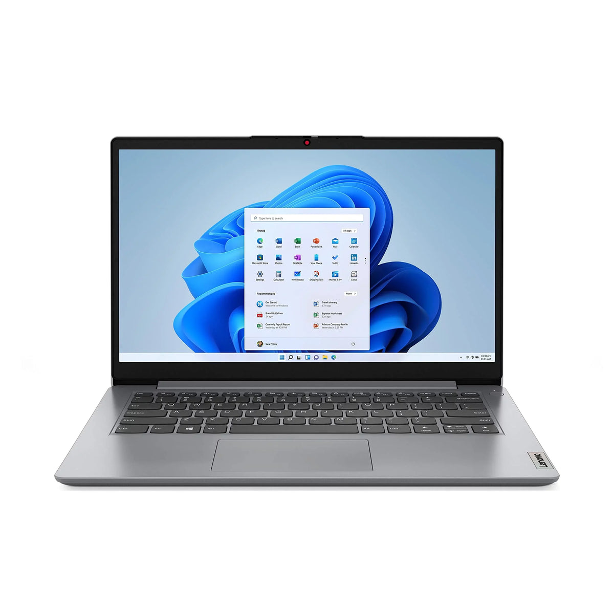 Lenovo 2022 Newest Ideapad 1i Laptop, 14 Inch HD Display, Intel Quad-Core Processor, 4GB RAM, 256GB Storage, Wi-Fi 6, Bluetooth, Cloud Grey, Windows 11 Home in S Mode