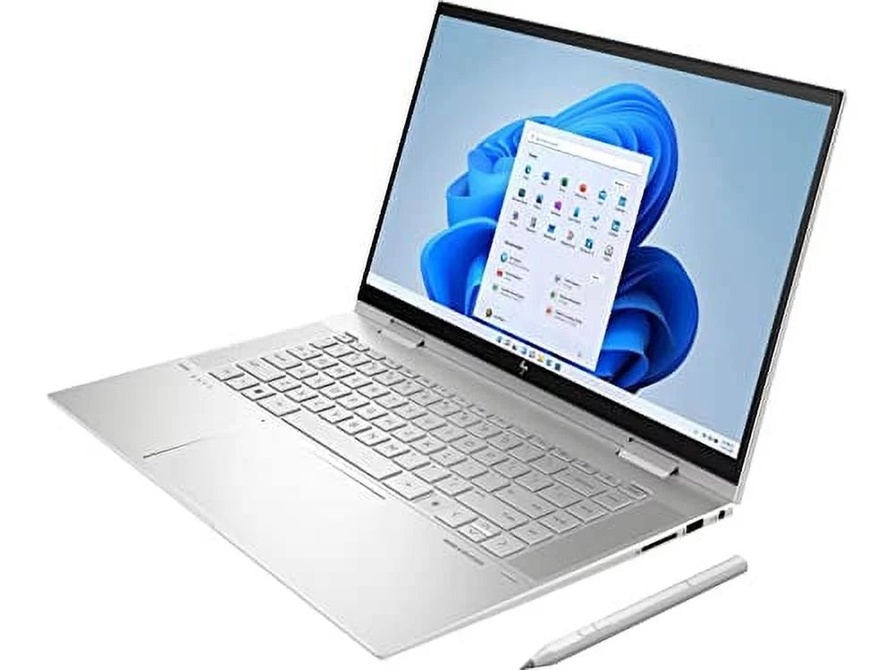 2022 HP Envy X360 15.6" FHD IPS Touchscreen 2-in-1 Laptop 11th Intel Core i7-1195G7 Iris Xe Graphics 16GB DDR4 512GB SSD Thunderbolt 4 WiFi 6 Backlit KB FP Reader Win 10 Home Stylus Pen w/ RATZK 32GB