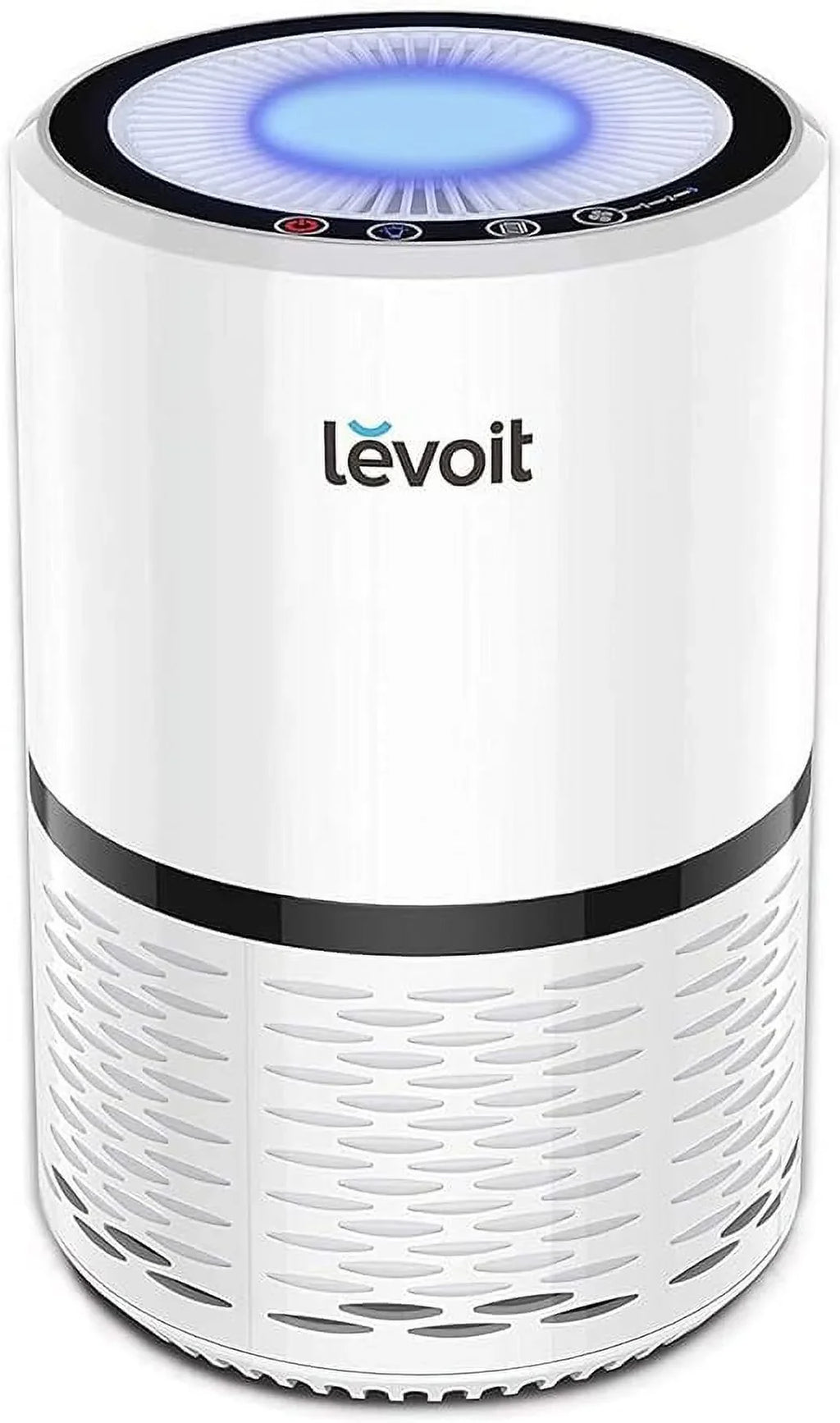 Open Box Levoit Air Purifier HEPA Upgraded Filter for Smoke Odors Pet LV-H132X-WM - White