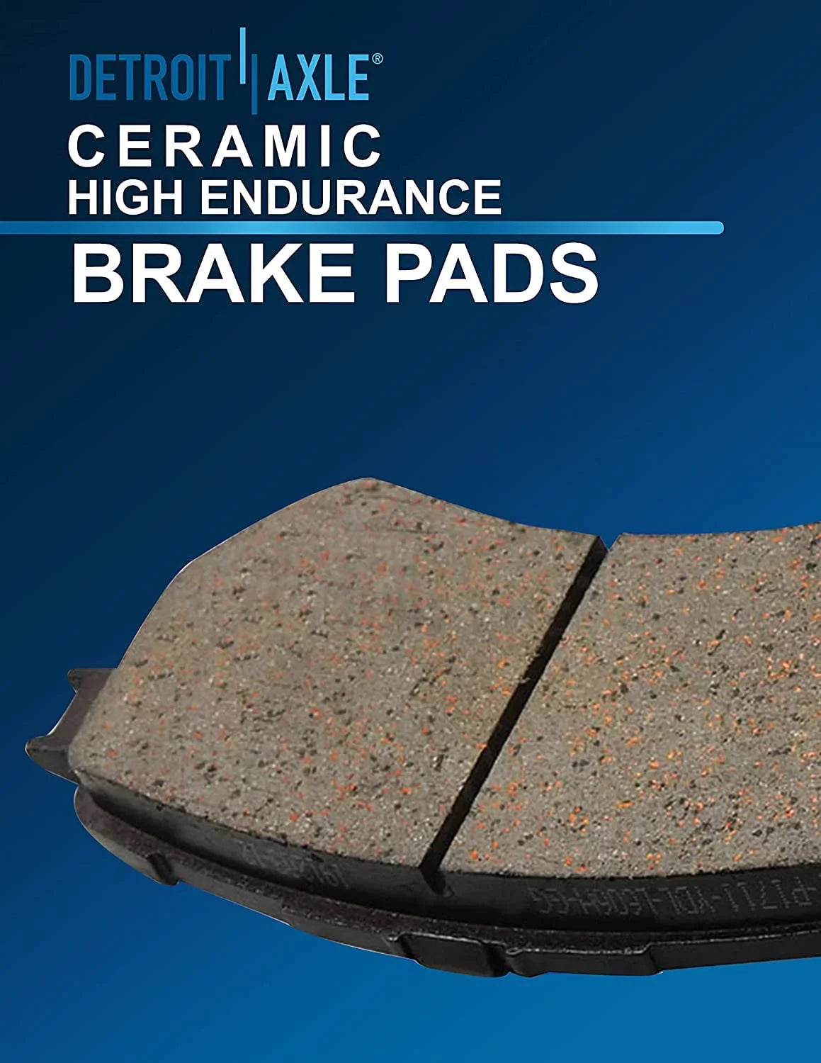 Detroit Axle - Front Brake Kit for 13-20 Ford Fusion, 13-16 Lincoln MKZ Replacement 2013 2014 2015 2016 2017 2018 2019 2020 Disc Brakes Rotors Ceramic Brake Pads: 11.81'' Rotors