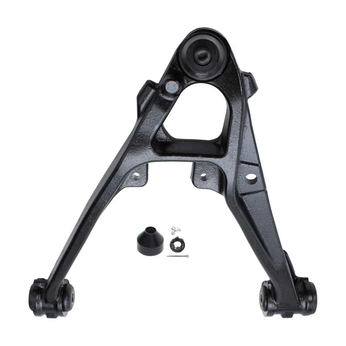 Detroit Axle - Front Lower Control Arms w/Ball Joints for Cadillac Escalade ESV EXT Chevy GMC Avalanche Silverado Sierra 1500 Tahoe Yukon, 2 Lower Control Arms & Ball Joints Pair Replacement