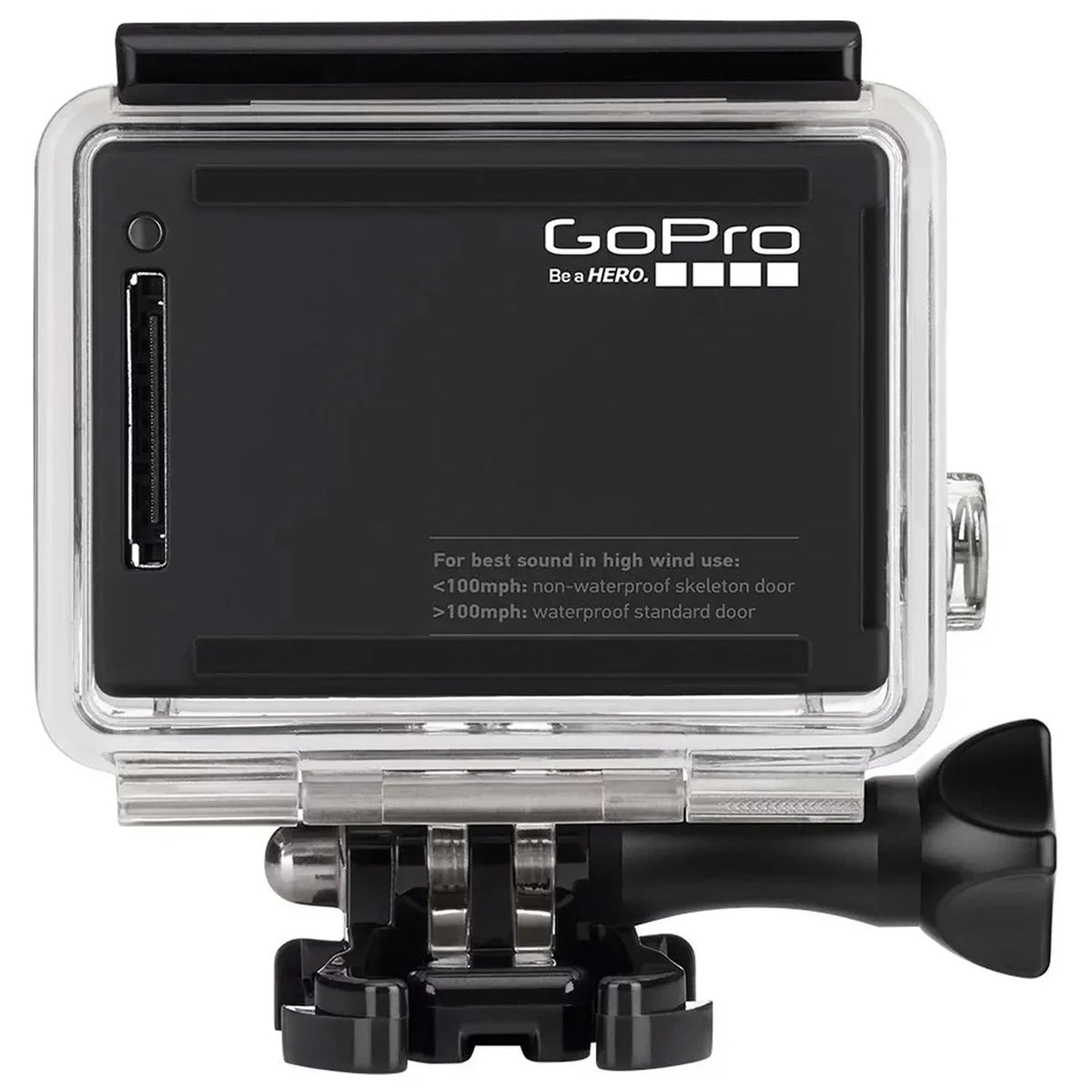 Restored GoPro Hero 4 Dark Edition 12MP Waterproof Sports & Action Camera Camcorder 40m/131ft Underwater Waterproof Surf Diving Camera With Waterproof Housing Case (Refurbished)