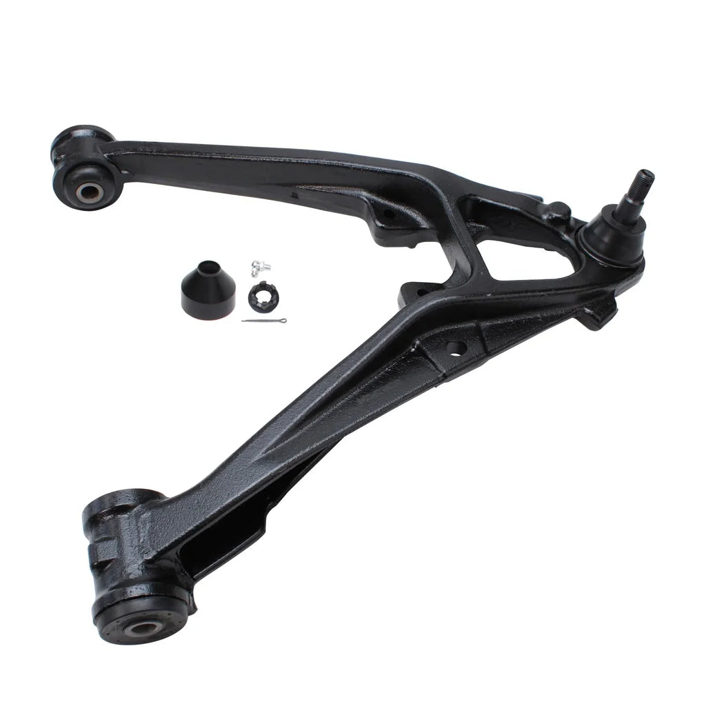 Detroit Axle - Front Lower Control Arms w/Ball Joints for Cadillac Escalade ESV EXT Chevy GMC Avalanche Silverado Sierra 1500 Tahoe Yukon, 2 Lower Control Arms & Ball Joints Pair Replacement