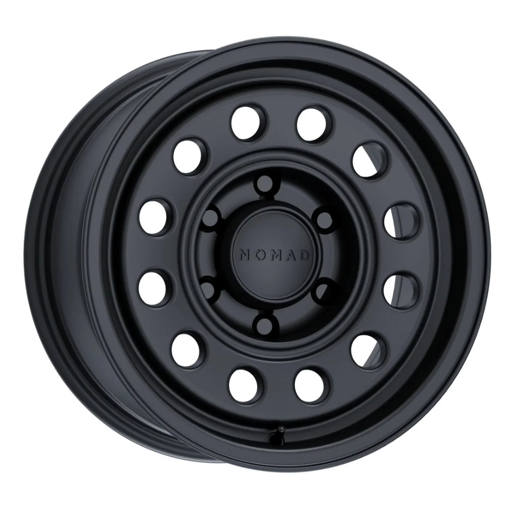 NOMAD 501SB Convoy Rim 18X8 5X120 Offset 44 Satin Midnight (Quantity of 1)