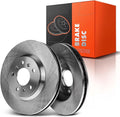 A-Premium Front Disc Brake Rotors Set Compatible with Chevrolet Impala 2006-2013 Impala Limited 2014-2016 Monte Carlo 2006-2007 Buick Lucerne