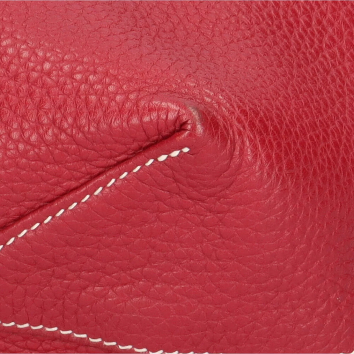 Pre-Owned Hermes HERMES Double Sense 36 Tote Bag Taurillon Clemence Red Ladies (Good)
