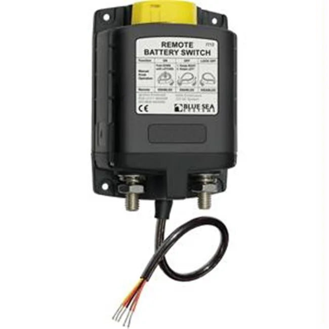 Blue Sea Solenoid ML-Series Heavy Duty Remote Battery Switch
