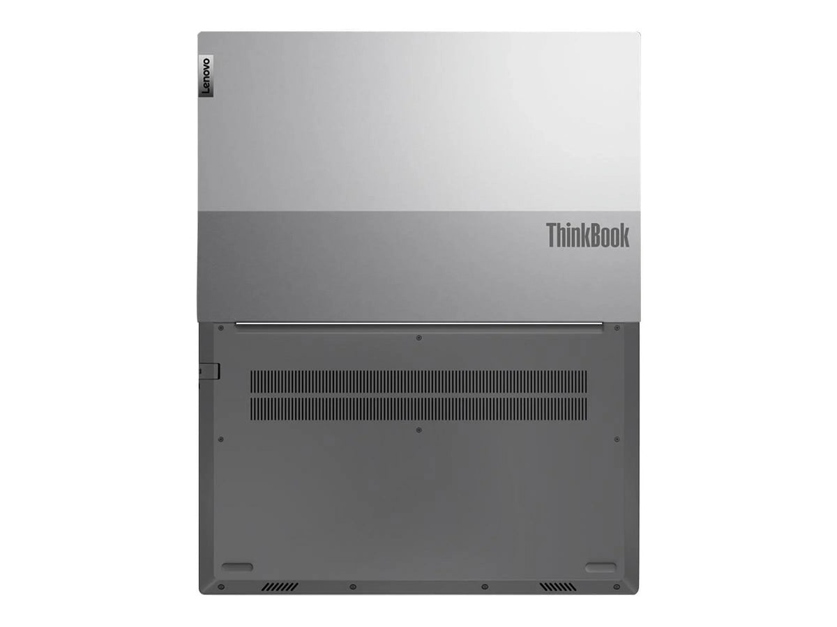 Lenovo ThinkBook 15 G4 ABA 21DL - 180-degree hinge design - AMD Ryzen 5 - 5625U / up to 4.3 GHz - Win 11 Pro - Radeon Graphics - 16 GB RAM - 512 GB SSD NVMe - 15.6" IPS touchscreen 1920 x 1080 (Full HD) - 802.11a/b/g/n/ac/ax - dual tone mineral gray