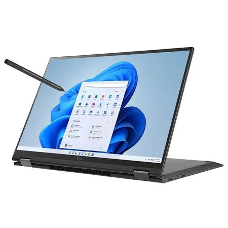 gram 16" WQXGA 2-In-1 Touchscreen Notebook Computer, Intel Evo Core i7-1260P 2.1GHz, 16GB RAM, 2TB SSD, Windows 11 Home, Obsidian Dark