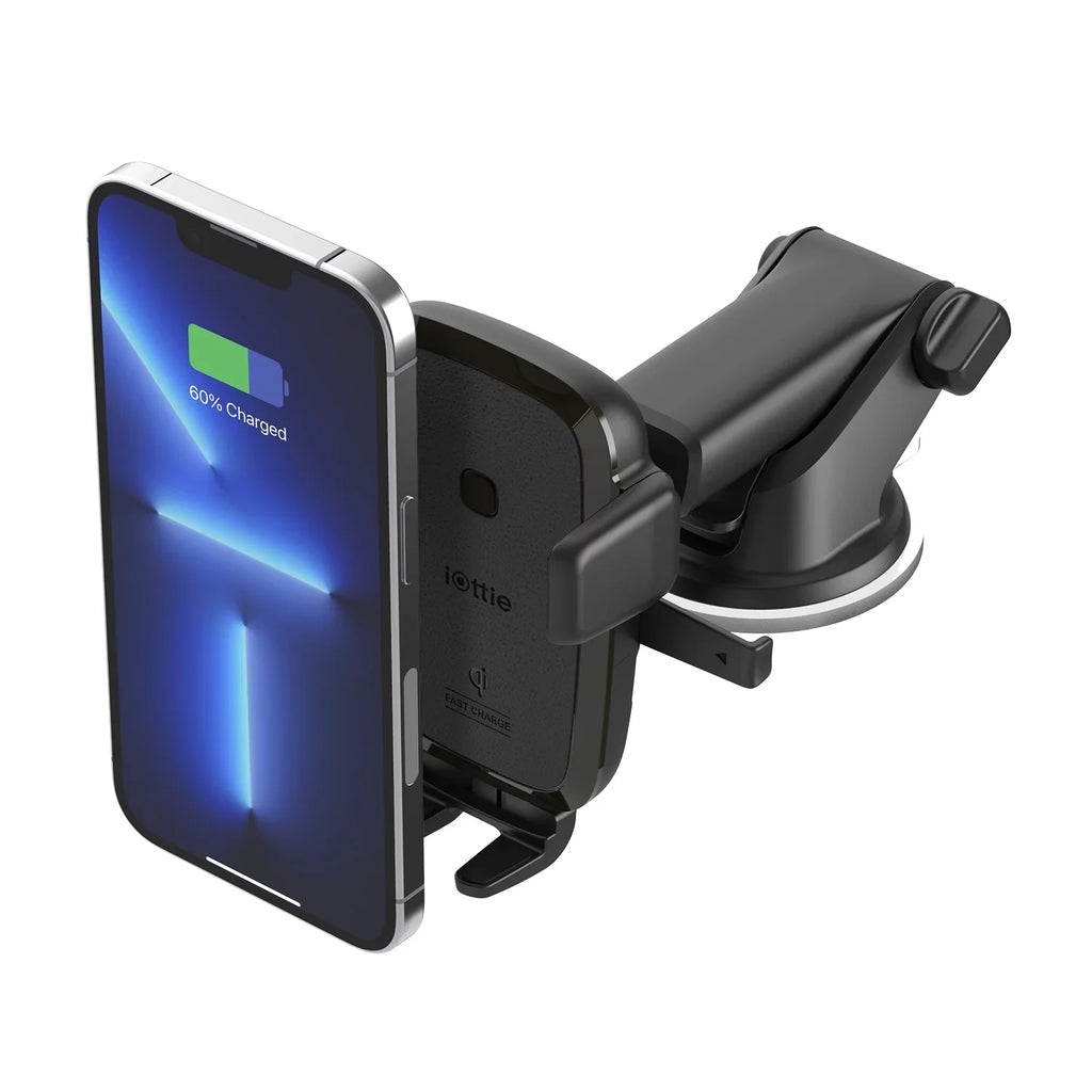 iOttie Easy One Touch Wireless Mini Dashboard & Windshield Mount, Onyx Plastic