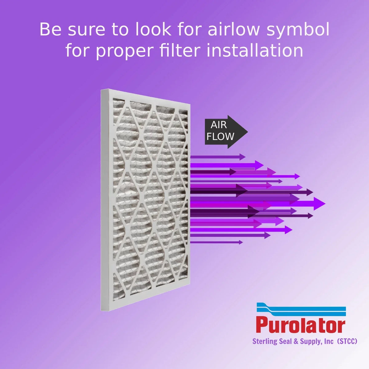 16x20x4, Purolator DMK80 Extended Surface Pleated Air Filter, Mechanical MERV 8, (3 Pack)