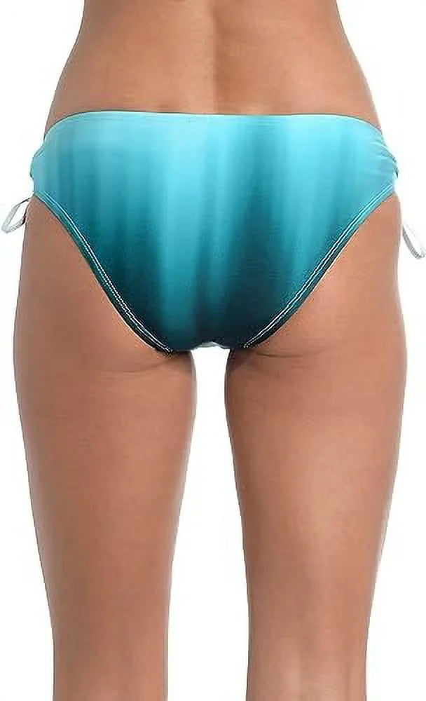 MSRP $64 La Blanca Womens Side Loop Hipster Bikini Swimsuit Bottom Aqua Size 14