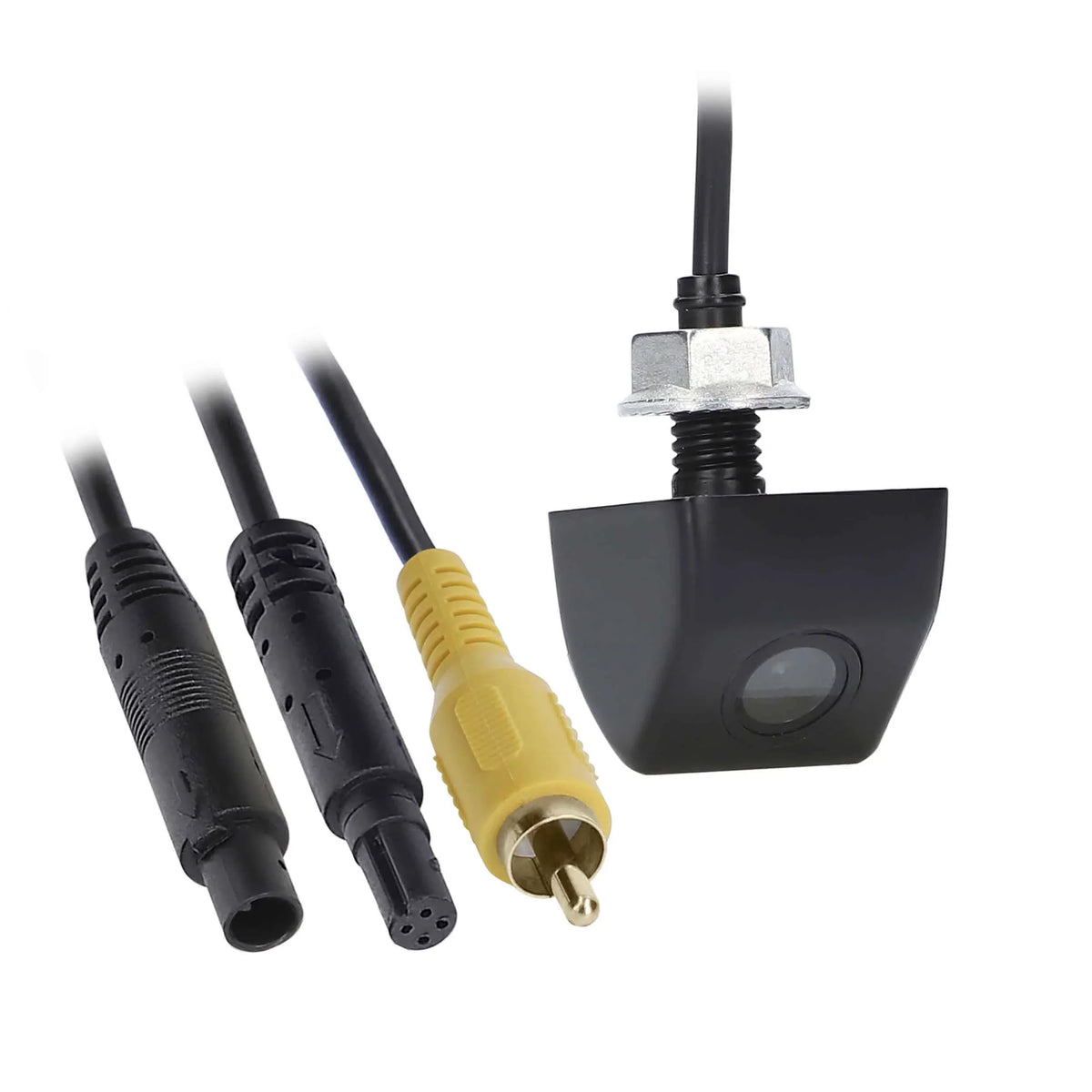 iBeam TE-LPBC Above License Plate Backup Camera with Dark Metal Housing