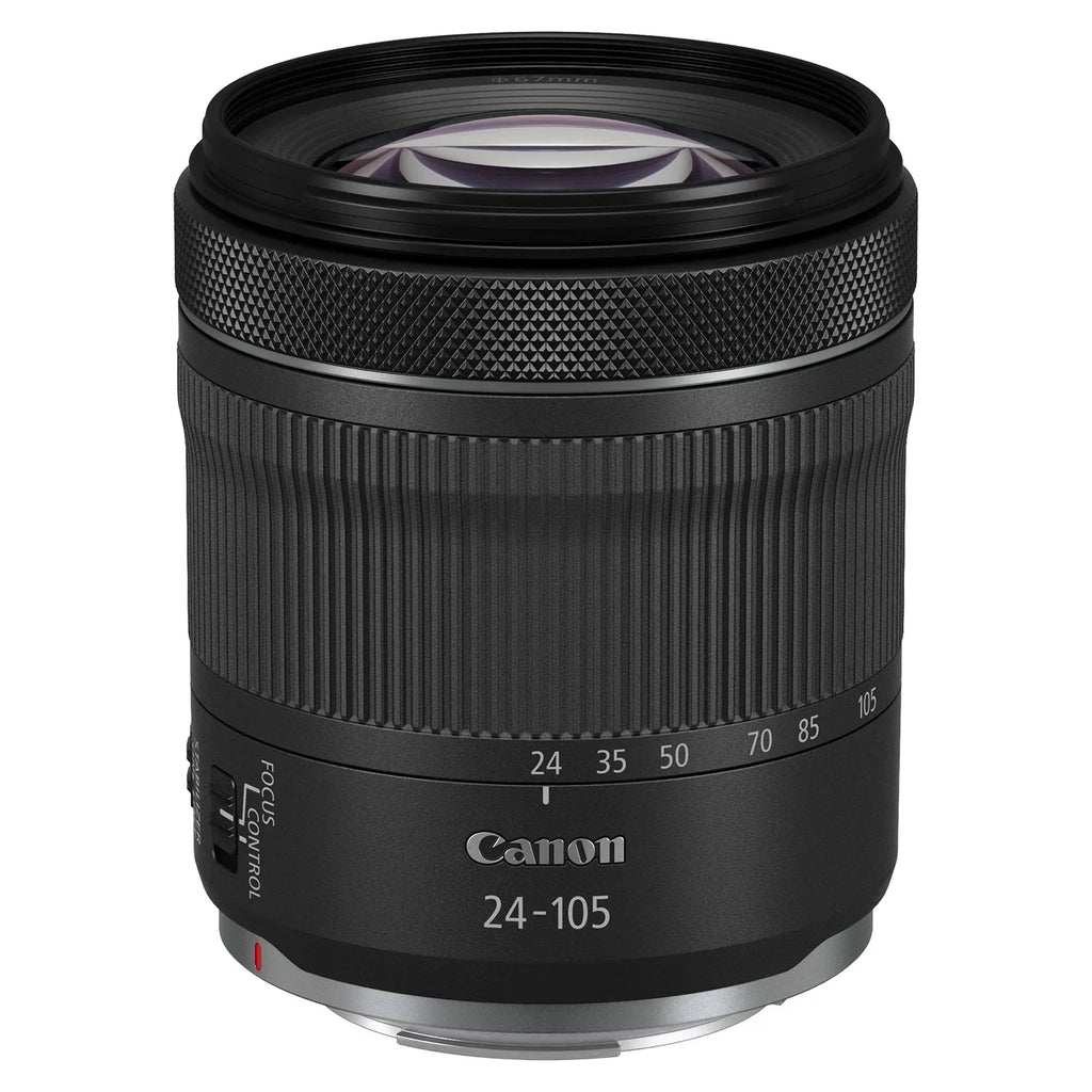 Canon EOS R6 Mark II Mirrorless Camera with RF 24-105mm Lens + EF 75-300mm + Mount Adapter + SanDisk 32GB Memory Card + Case + LED Flash + ZeeTech Accessory Bundle