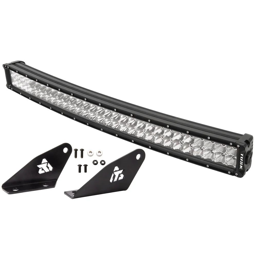 Tusk V2 LED Light Bar Kit 30" Curved For POLARIS RZR 900 Trail Ultimate 2021-2022