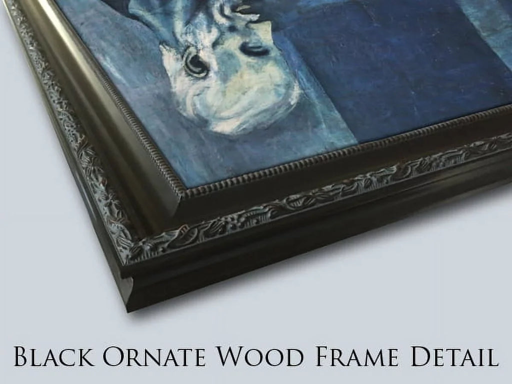 Easely Peak, Boulder Mountains, Idaho - Sepia 2x Matted 24x14 Dark Ornate Framed Art Print by Fitzharris, Tim