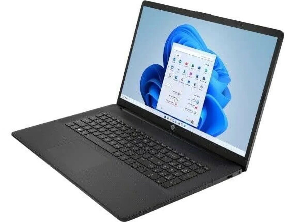 HP 2023 Newest 17.3 FHD IPS Laptop Intel 4-Core i7-1165G7 Intel Iris Xe Graphics 64GB RAM DDR4 2TB NVMe SSD HDMI WiFi AX BT5.0 USB-C Webcam Starry Charcoal Windows 10 Home w/RE Accessories