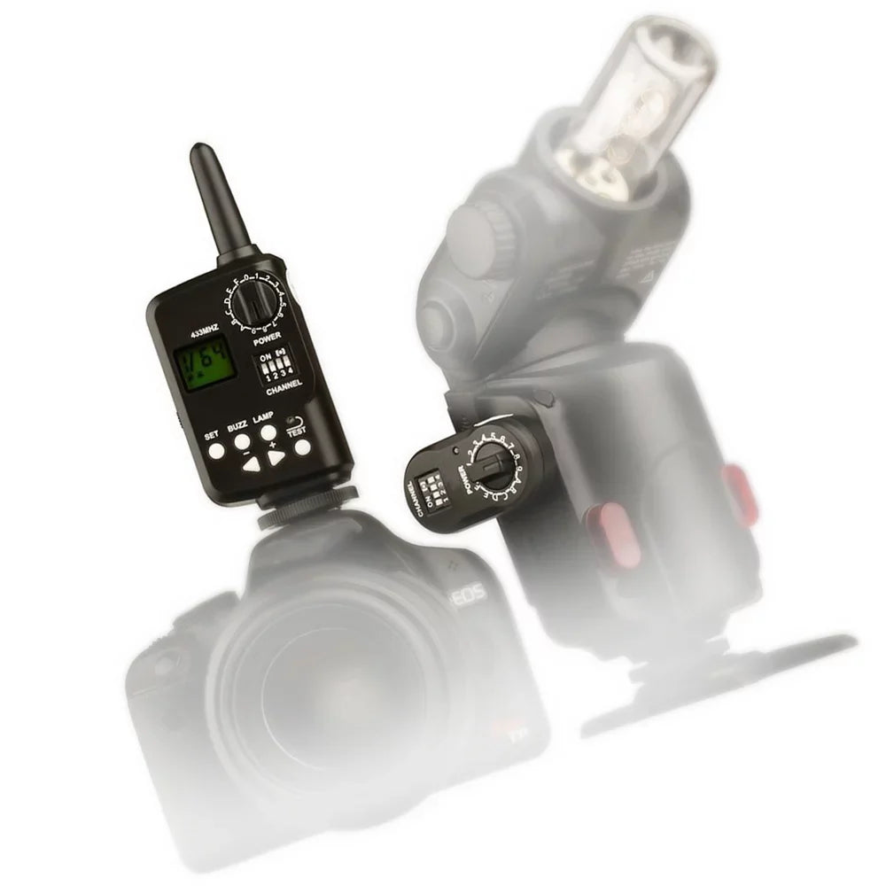 FT-16 Wireless Flash Trigger with Power Controller, Compatible with Witstro AD180, AD360 Speedlite Flash, Nikon, Pentax Cameras