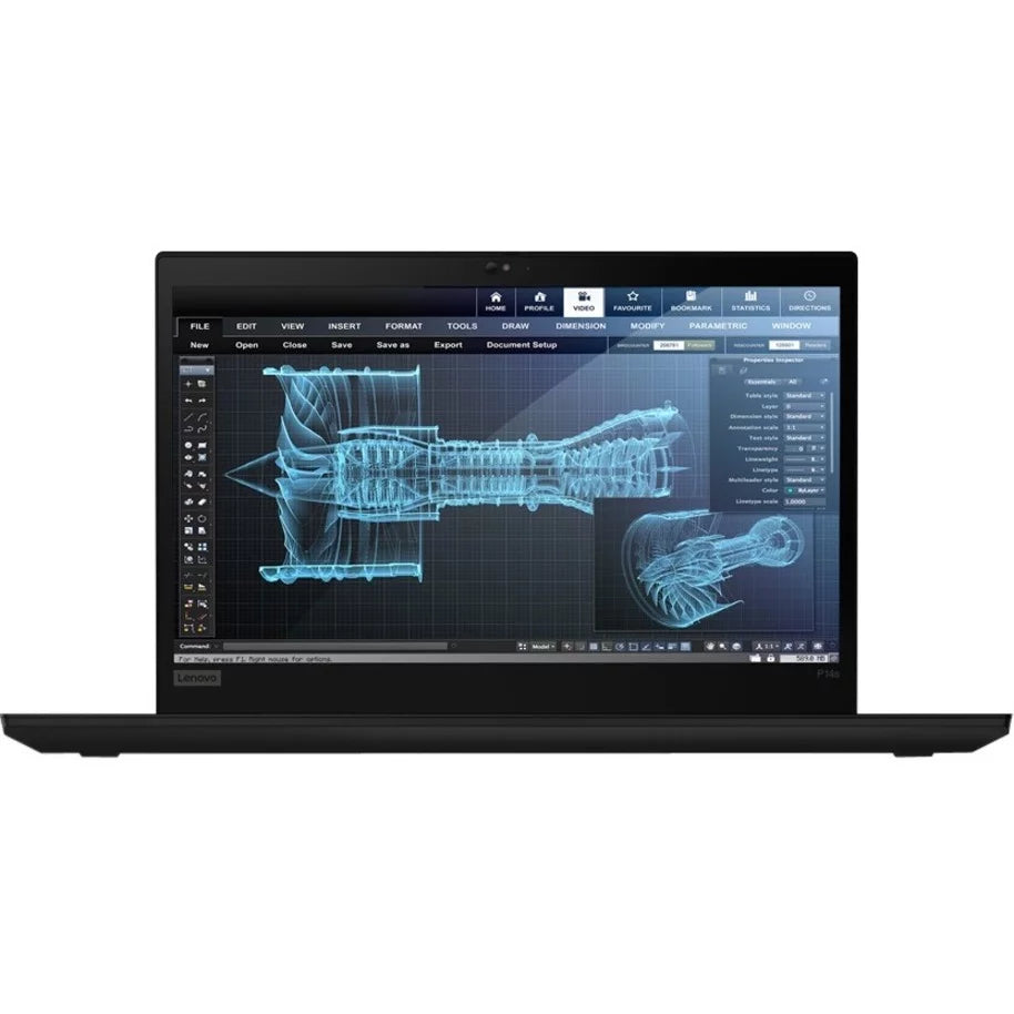 Lenovo ThinkPad P14s Gen 2 20VX008XUS 14" Touchscreen Mobile Workstation - Full HD - 1920 x 1080 - Intel Core i7 11th Gen i7-1165G7 Quad-core (4 Core) 2.80 GHz - 16 GB RAM - 512 GB SSD - Charcoal