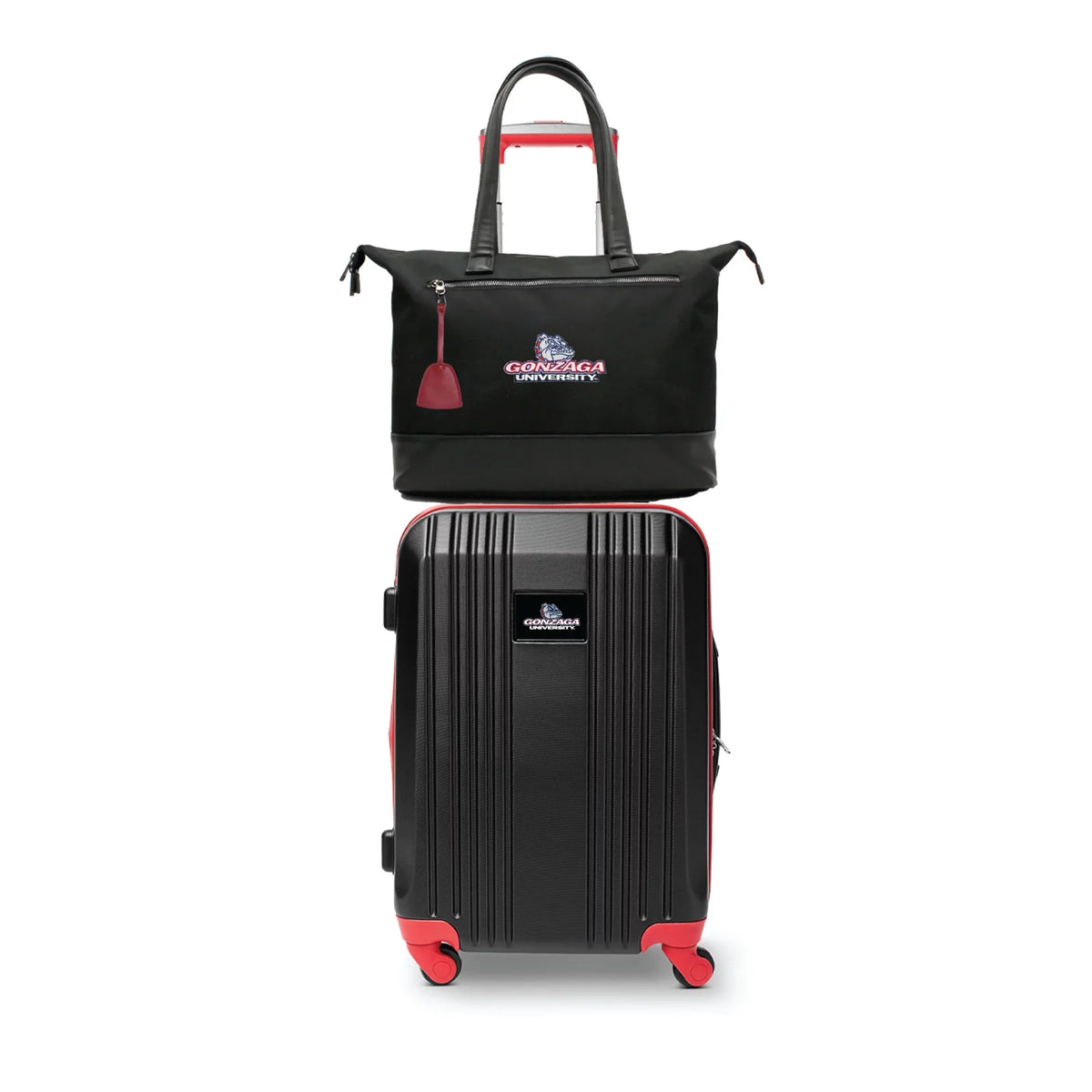 MOJO Gonzaga Bulldogs Premium Laptop Tote Bag and Luggage Set