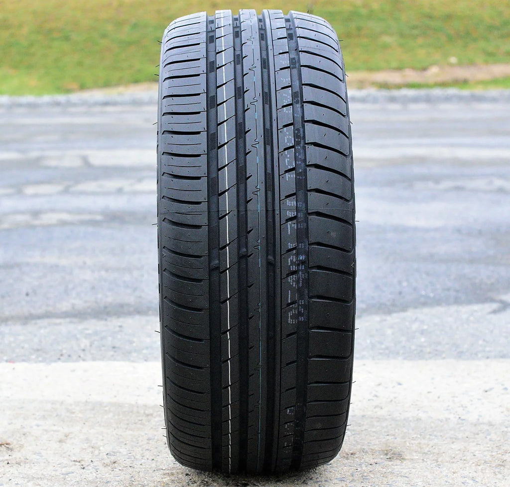 Set of 4 (FOUR) Cosmo MuchoMacho 225/50R17 ZR 98W All Season High Performance Tires Fits: 2012-15 Chevrolet Cruze LT, 2012-18 Ford Focus Electric