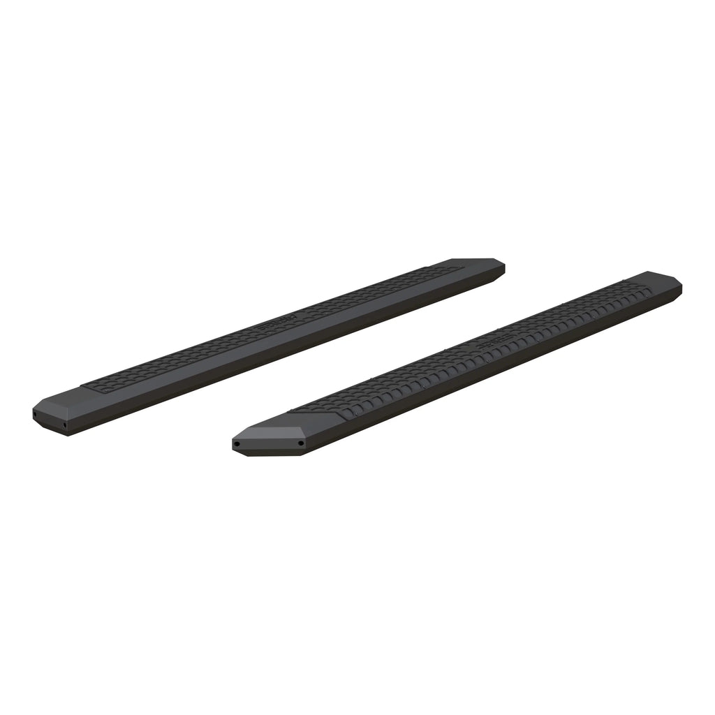 AdvantEDGE 5-1/2" x 91" Charcoal Aluminum Side Bars (No Brackets) Fits select: 2015,2017-2024 CHEVROLET SILVERADO