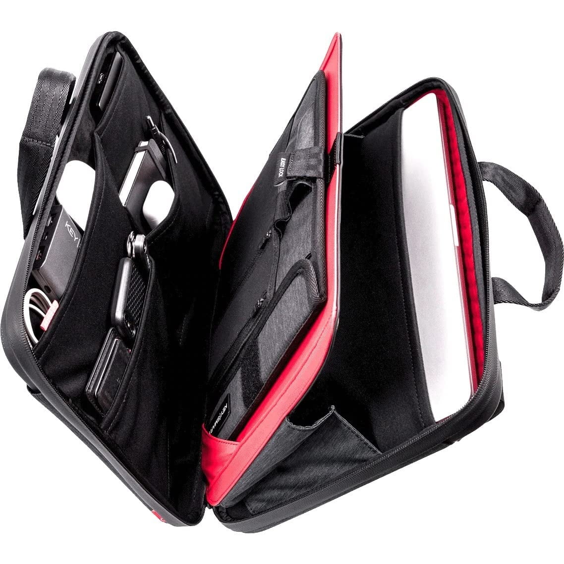 KeySmart Urban Union Carrying Case (Briefcase) for 15" to 16" Apple MacBook Pro, Notebook, Onyx