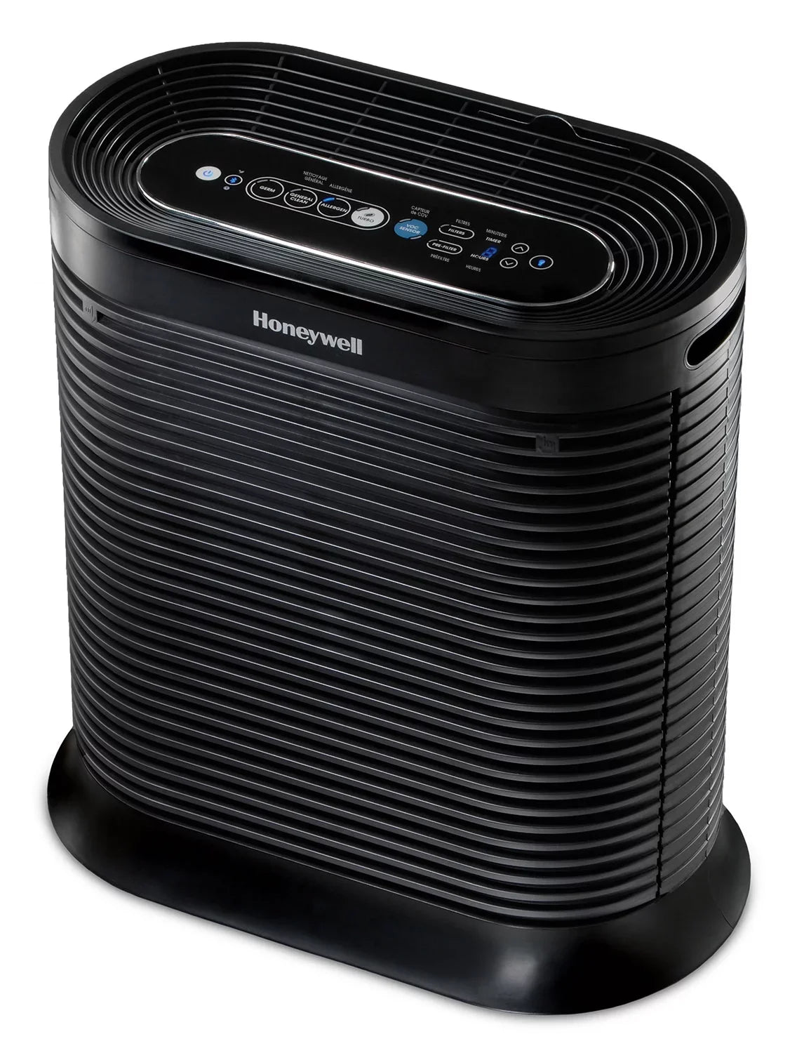 Honeywell Bluetooth HEPA Air Purifier for Large Rooms (310 sq ft), Charcoal HPA250B