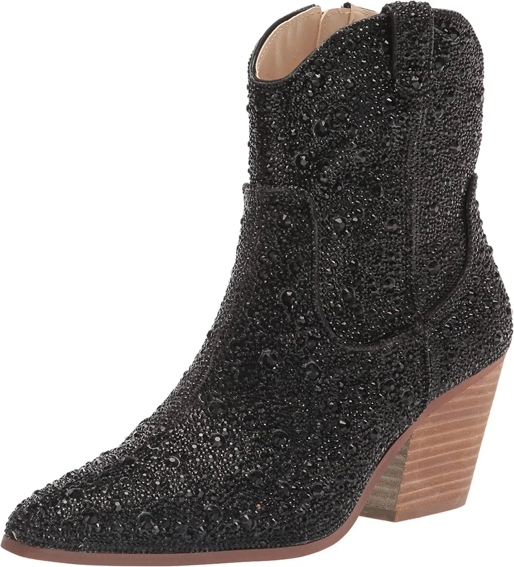 Betsey Johnson Diva Women's Boots Midnight Size 11 M