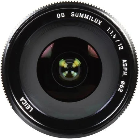 Lumix G Leica DG Summilux 12mm f/1.4 Aspherical Lens for Micro Four Thirds, Midnight