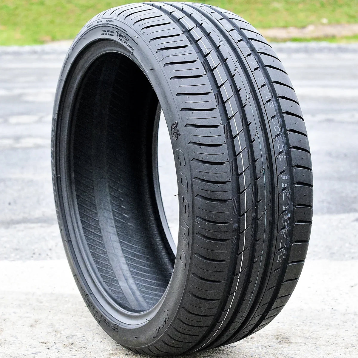 Set of 4 (FOUR) Cosmo MuchoMacho 225/50R17 ZR 98W All Season High Performance Tires Fits: 2012-15 Chevrolet Cruze LT, 2012-18 Ford Focus Electric
