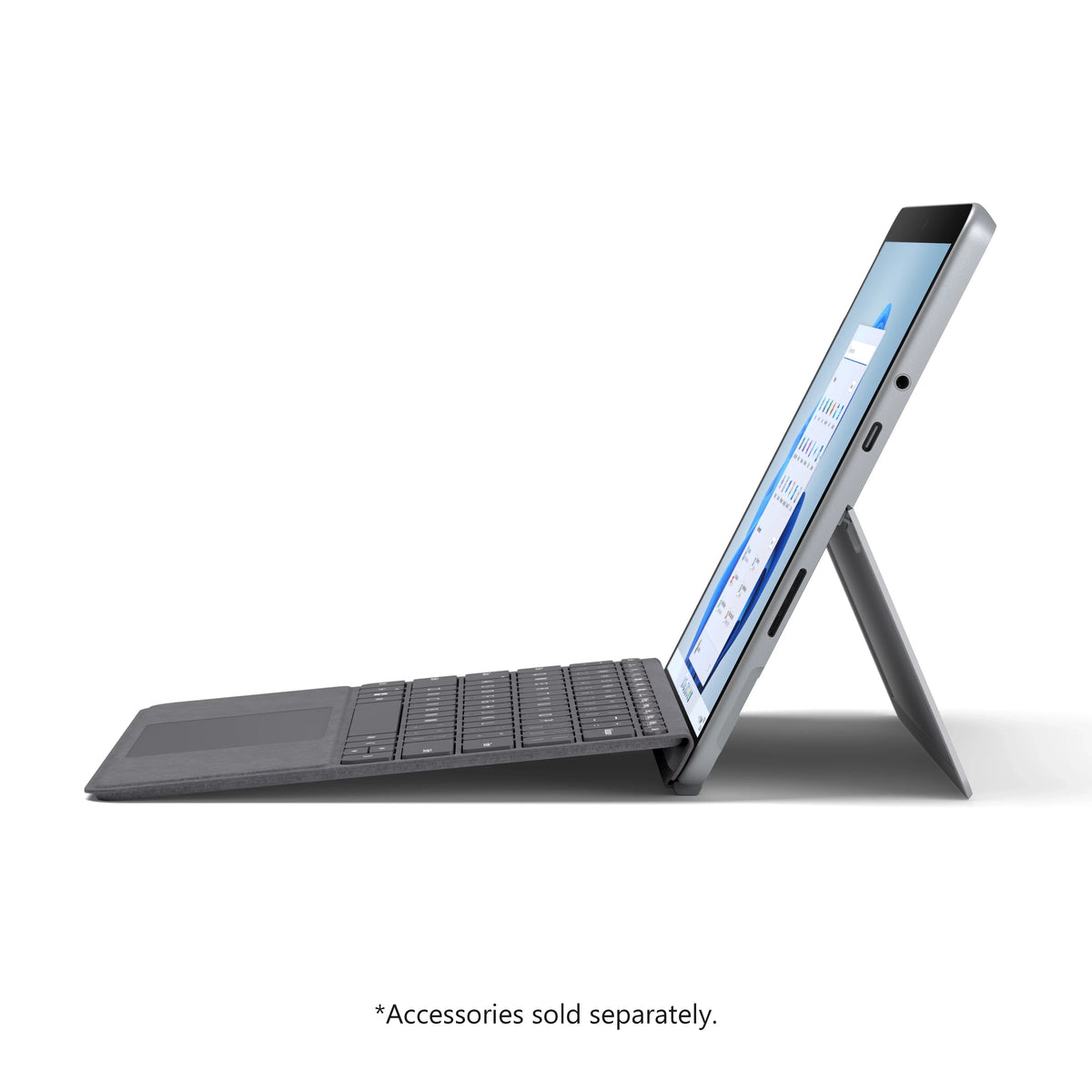 Microsoft Surface Go 3 10.5" Pixel Sense Flow Display, 10 Point Multi- touch, Intel®Pentium® Gold 6500Y, 8GB RAM, 128GB SSD, Platinum, Windows 11, 8VA-00001
