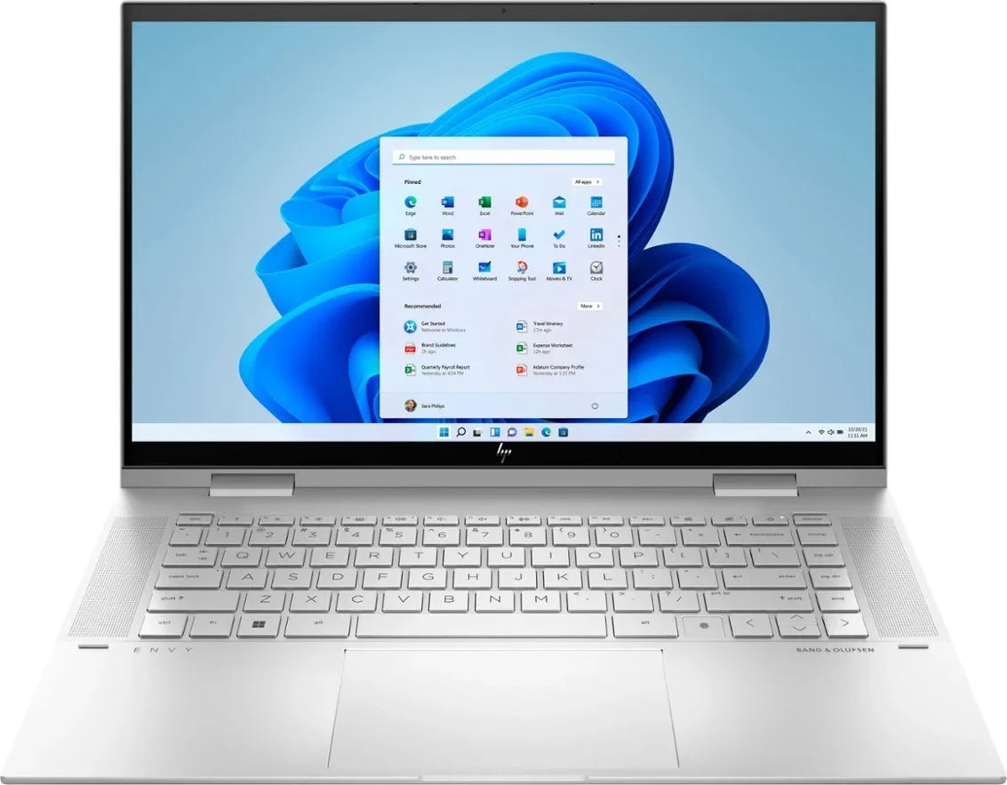 2023 HP Newest Envy X360 2-in-1 15.6" Touchscreen Laptop,12th Generation Intel Core i7-1260P,32GB RAM, 1TB SSD, Intel Iris Xe Graphics,Fingerprint reader,Backlit Windows 11 Home,Silver