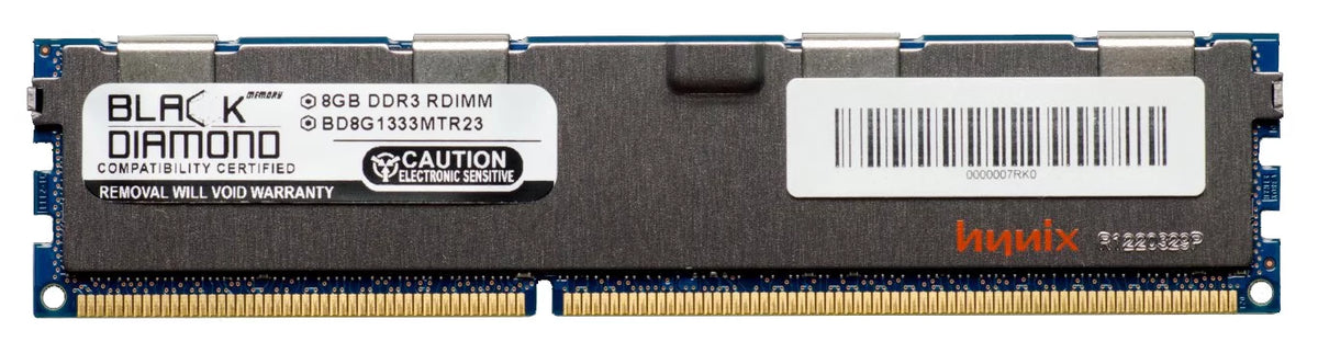 8GB RAM Memory for SuperMicro SuperServer 5000 5016I-MRF 240pin PC3-10600 DDR3 RDIMM 1333MHz Onyx Diamond Memory Module Upgrade