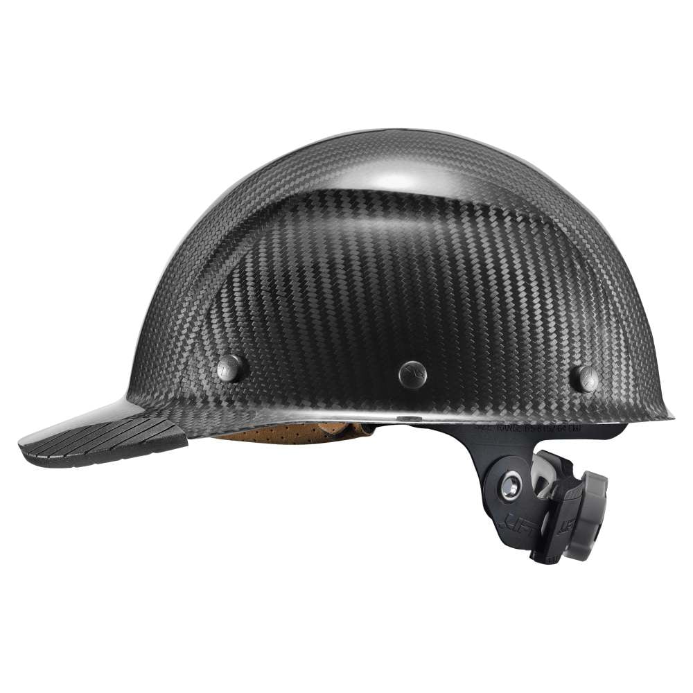 Lift Safety Hard Hat Dax Gloss Onyx Carbon Fiber Cap Style