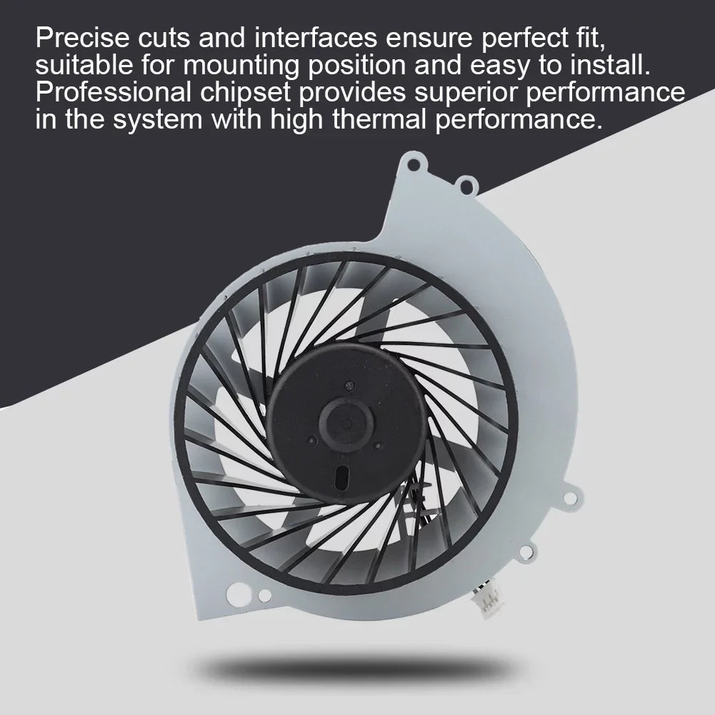 PS4 CPU Cooling Fan Replacement,Broco KSB0912HE Professional Chipset Fan Cooling Accessories for Model PS4 1200