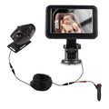moobody Baby Car Monitor 1080P High Definition Monitor Camera for Baby Rear Facing Seat 5 Unit Car Seat Mirror Display 150° Wide View Night Vision Baby Car Mirror Camera Easy Installation
