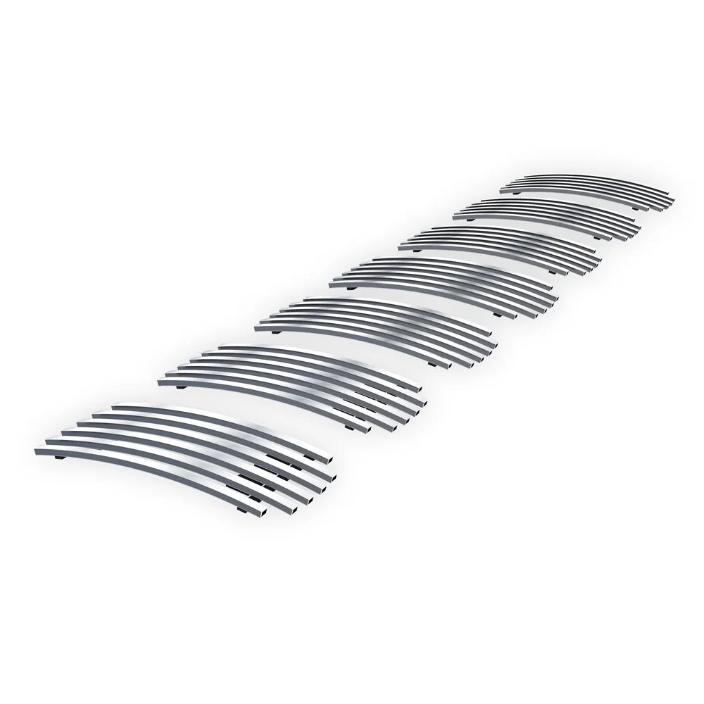 APS Premium Stainless Steel Chrome 8x6 Billet Grille Compatible with Jeep Grand Cherokee 2006-2008 Overland SRT8 Main Upper N19-S04566J